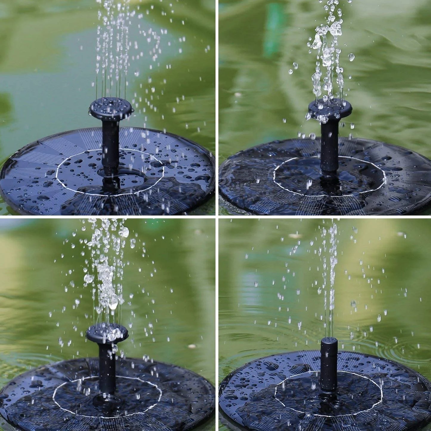 Solar Powered Spray Fountain