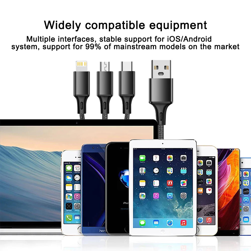 3 in 1 Charging Cable