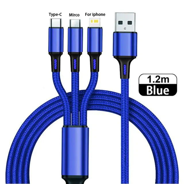 3 in 1 Charging Cable