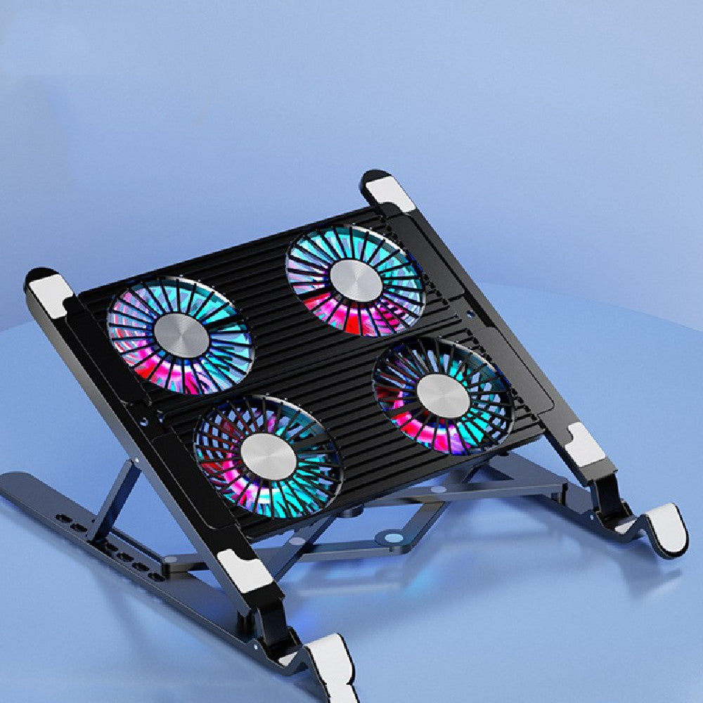 Folding Cooling Radiator Stand For Laptops