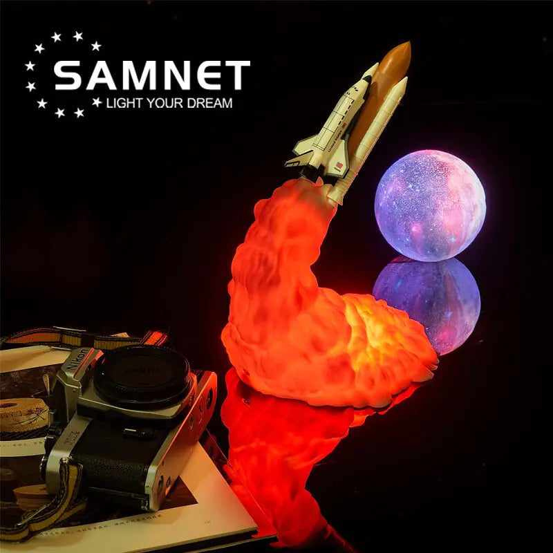 SAMNET™ Blast-Off Astro Light Up Model