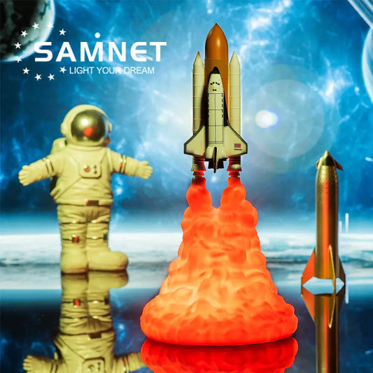 SAMNET™ Blast-Off Astro Light Up Model