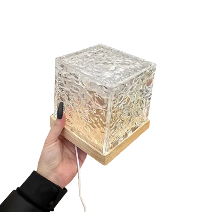 Glowing Colour-Changing Cube Lamp