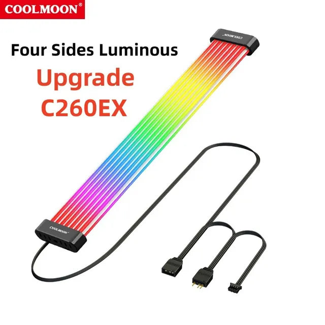 COOLMOON™ RGB 24-Pin Internal Lighting For PC