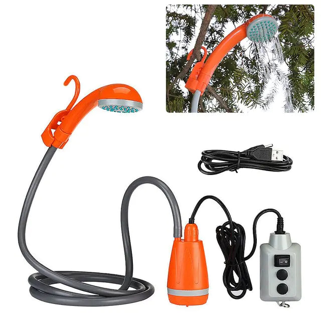 Portable Travel Shower Pump Set