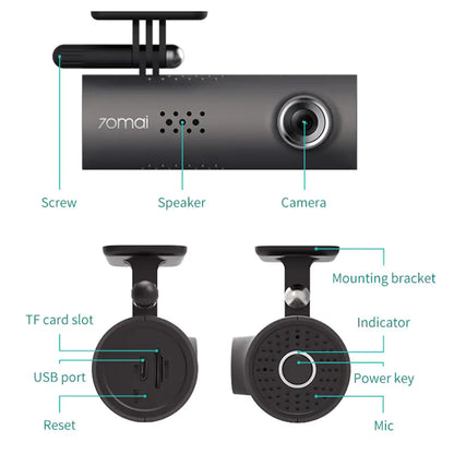 1080P Smart Dash Cam