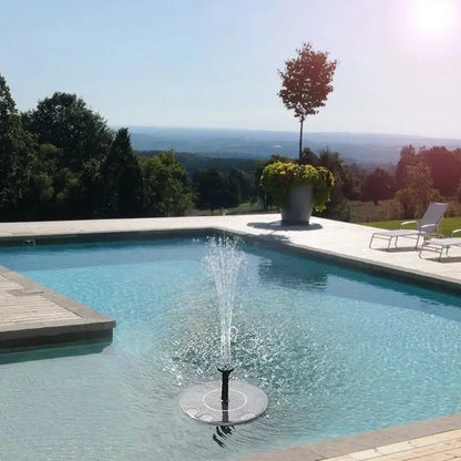 Solar Powered Spray Fountain