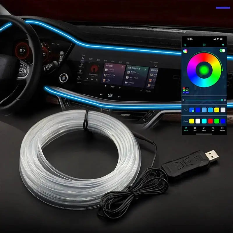 LED Strip Lights - Car Interiors