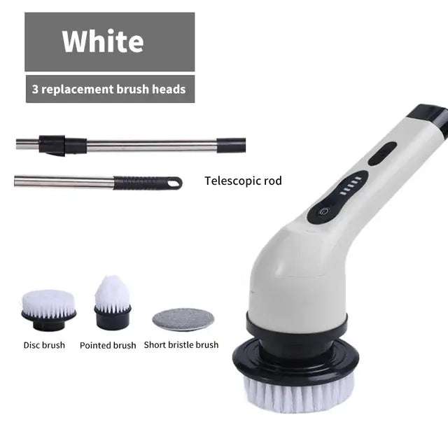 Extendable Spin-Clean Brush