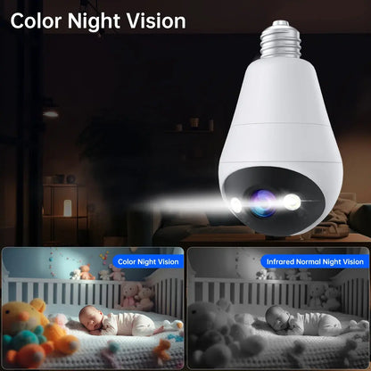 WiFi Bulb Camera + Night Vision