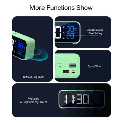 Voice Controlled LED Alarm Clock