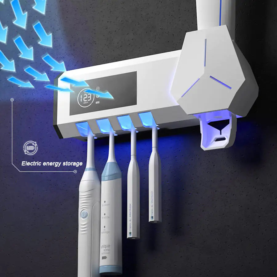 UV Sterilizing Toothbrush Holder