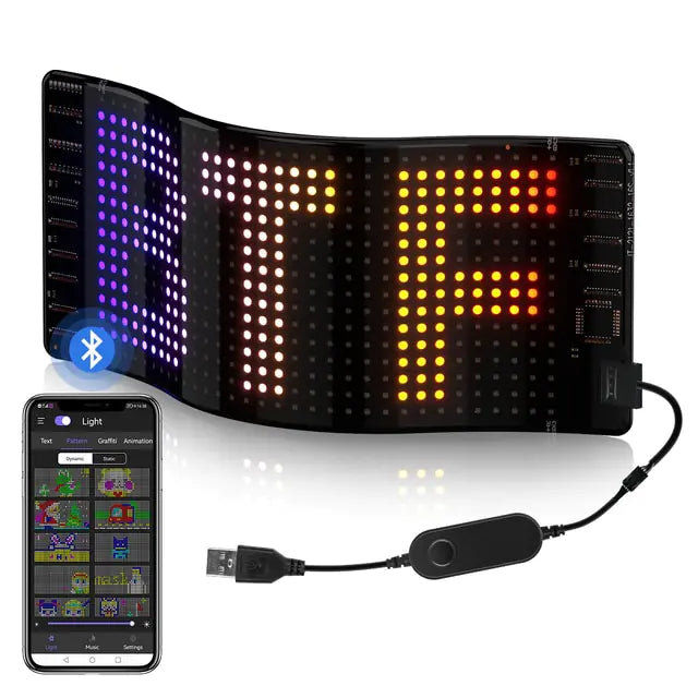 LED Matrix Pixel Panel (Bluetooth)