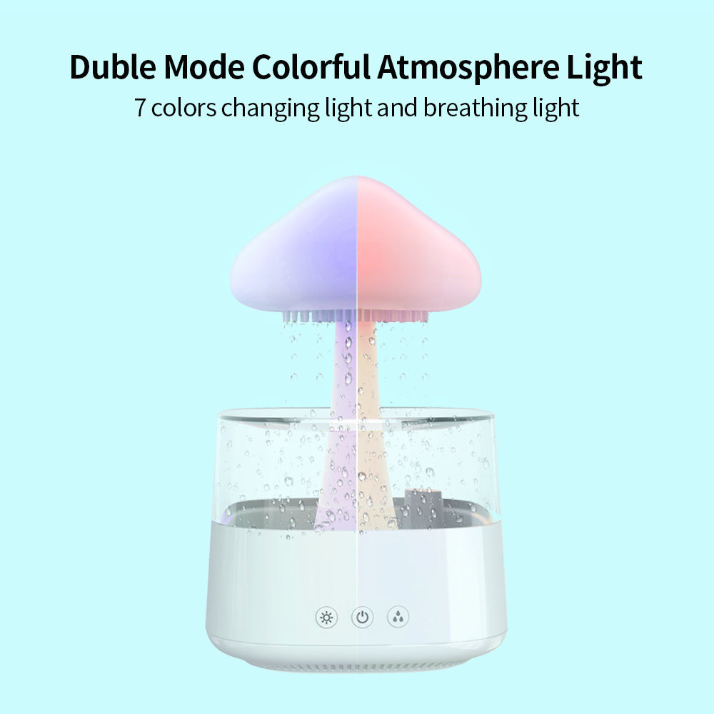 7-Color Raining Mushroom Humidifier