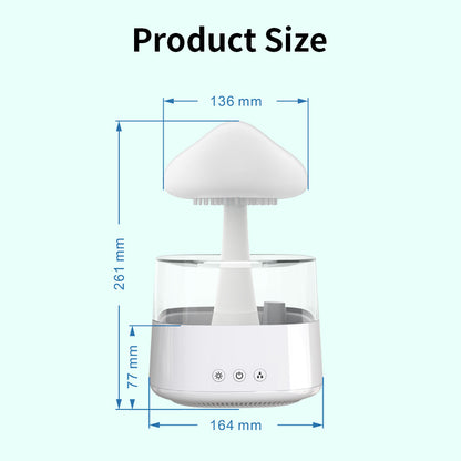 7-Color Raining Mushroom Humidifier