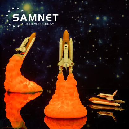 SAMNET™ Blast-Off Astro Light Up Model