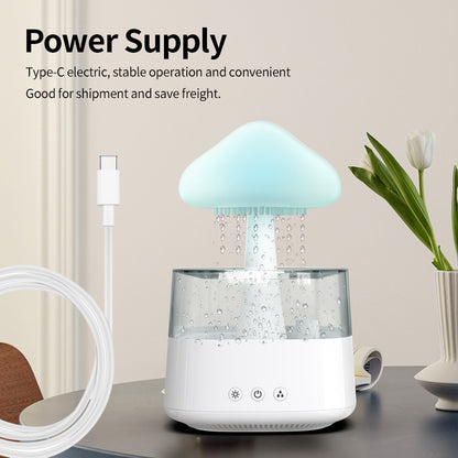 7-Color Raining Mushroom Humidifier