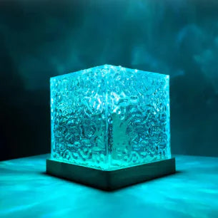 Glowing Colour-Changing Cube Lamp