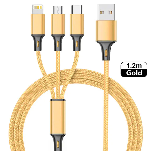 3 in 1 Charging Cable