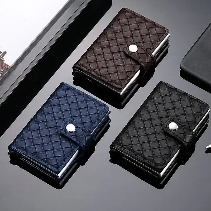 Leather RFID Card Protection Wallet