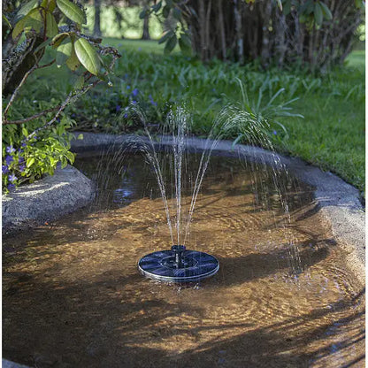 Solar Powered Spray Fountain