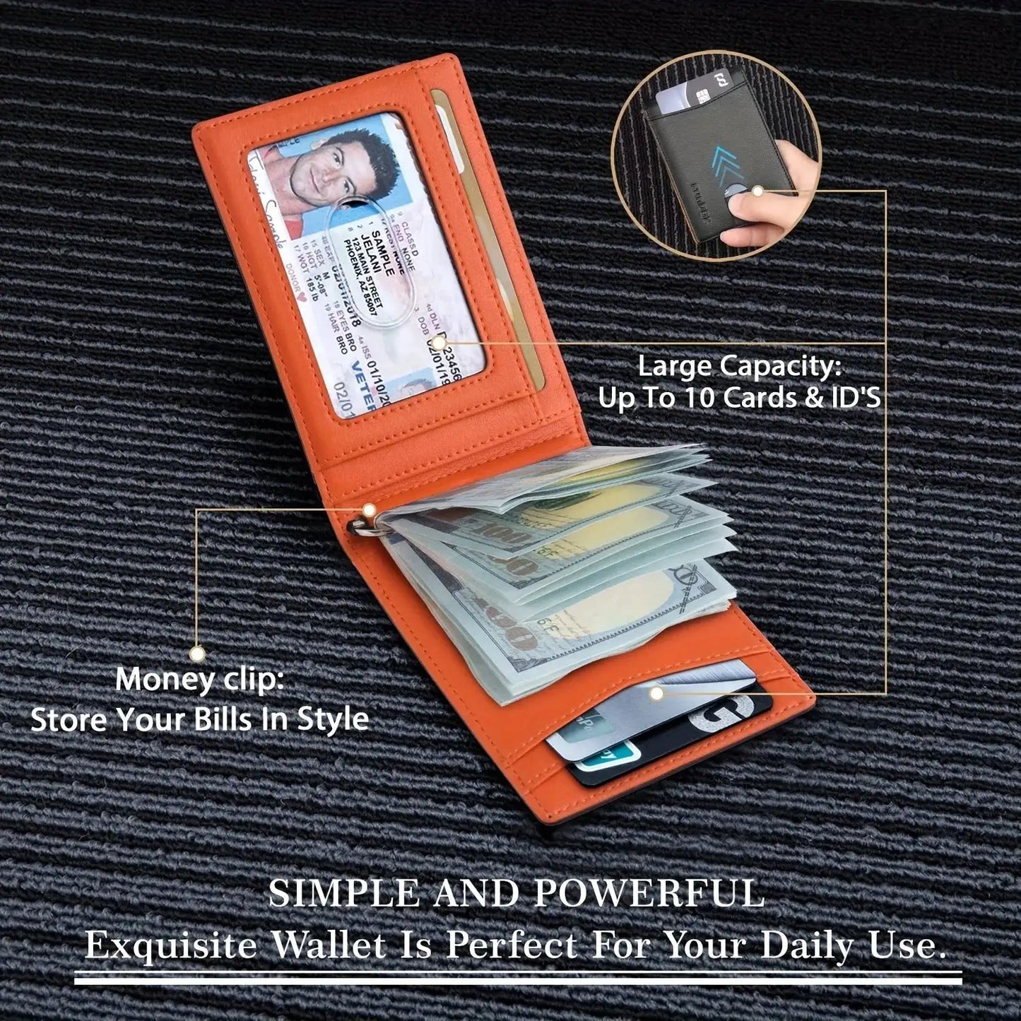 Minimalist RFID Wallet