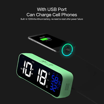 Voice Controlled LED Alarm Clock