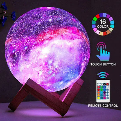 Cosmic Nebula Glow Ball