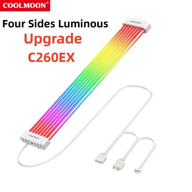 COOLMOON™ RGB 24-Pin Internal Lighting For PC