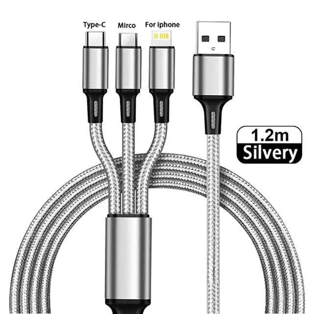 3 in 1 Charging Cable